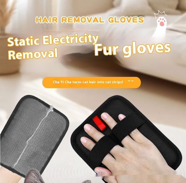 Pet Hair Removal Gloves Hair Brush