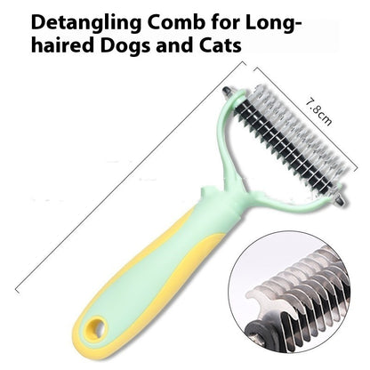 Pets Fur Knot Cutter Dog Grooming Shedding