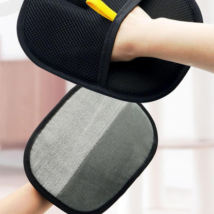 Pet Electrostatic Hair Removal Gloves Two-way Bristle Remover