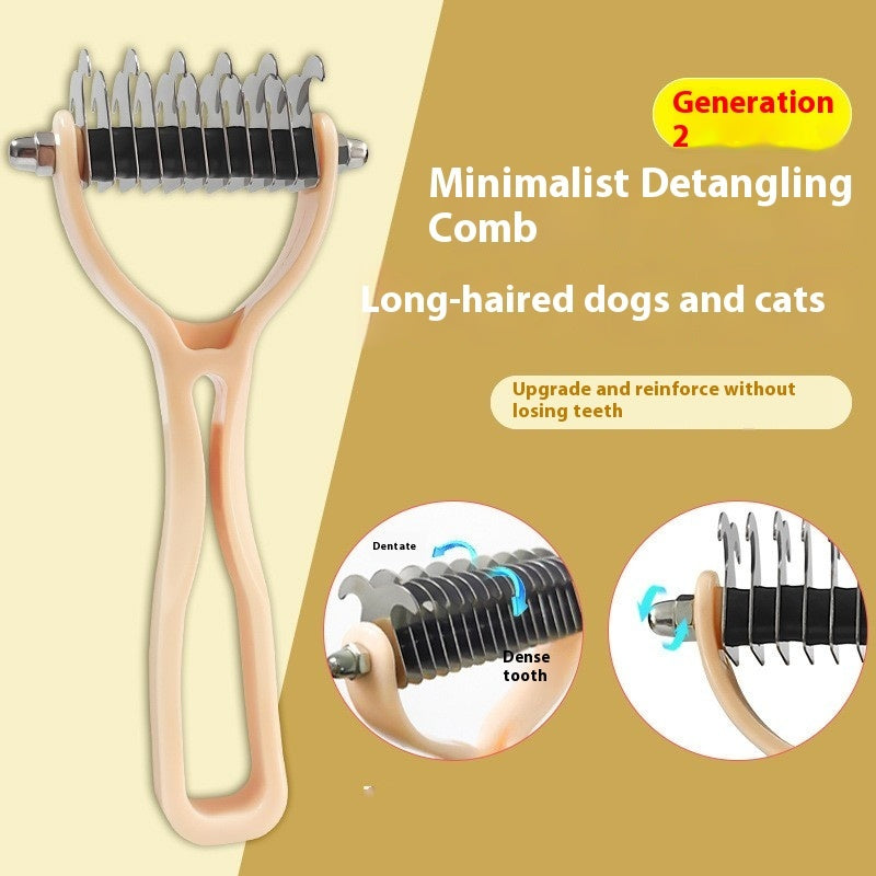 Pets Fur Knot Cutter Dog Grooming Shedding