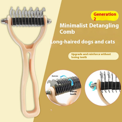 Pets Fur Knot Cutter Dog Grooming Shedding