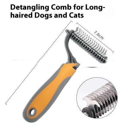 Pets Fur Knot Cutter Dog Grooming Shedding