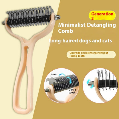 Pets Fur Knot Cutter Dog Grooming Shedding