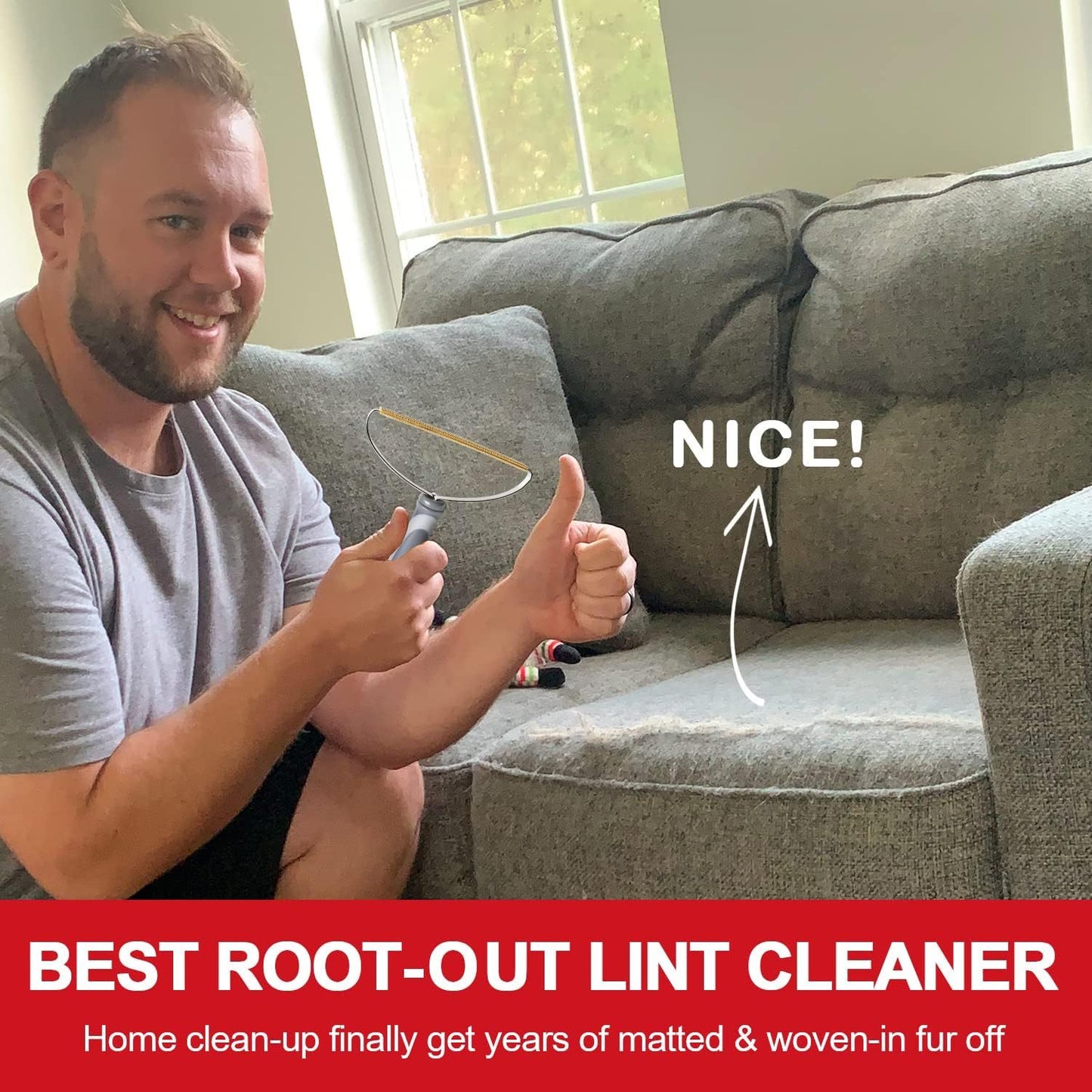 Hair Remover, Dog Cat Hair Remover, Lint Cleaner Pro