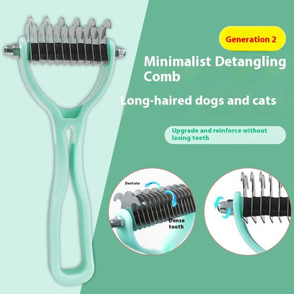 Pets Fur Knot Cutter Dog Grooming Shedding