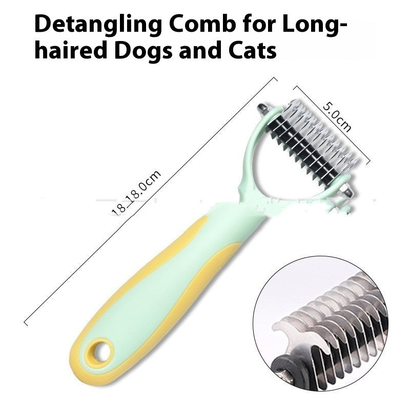 Pets Fur Knot Cutter Dog Grooming Shedding